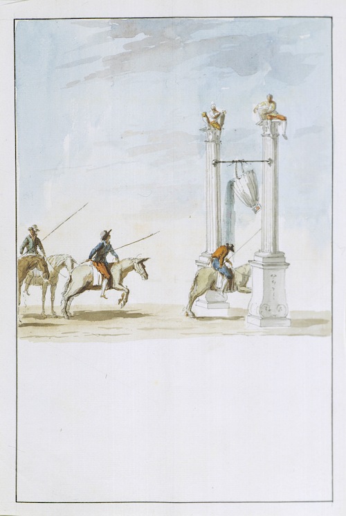 L'apertura al pubblico del parco delle Cascine per le feste popolari (1791): La Giostra dei somari