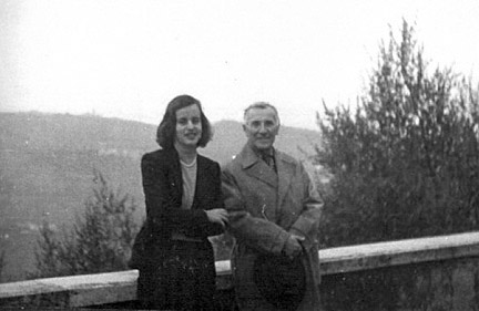 Giuliana Corsini e Marc Chagall